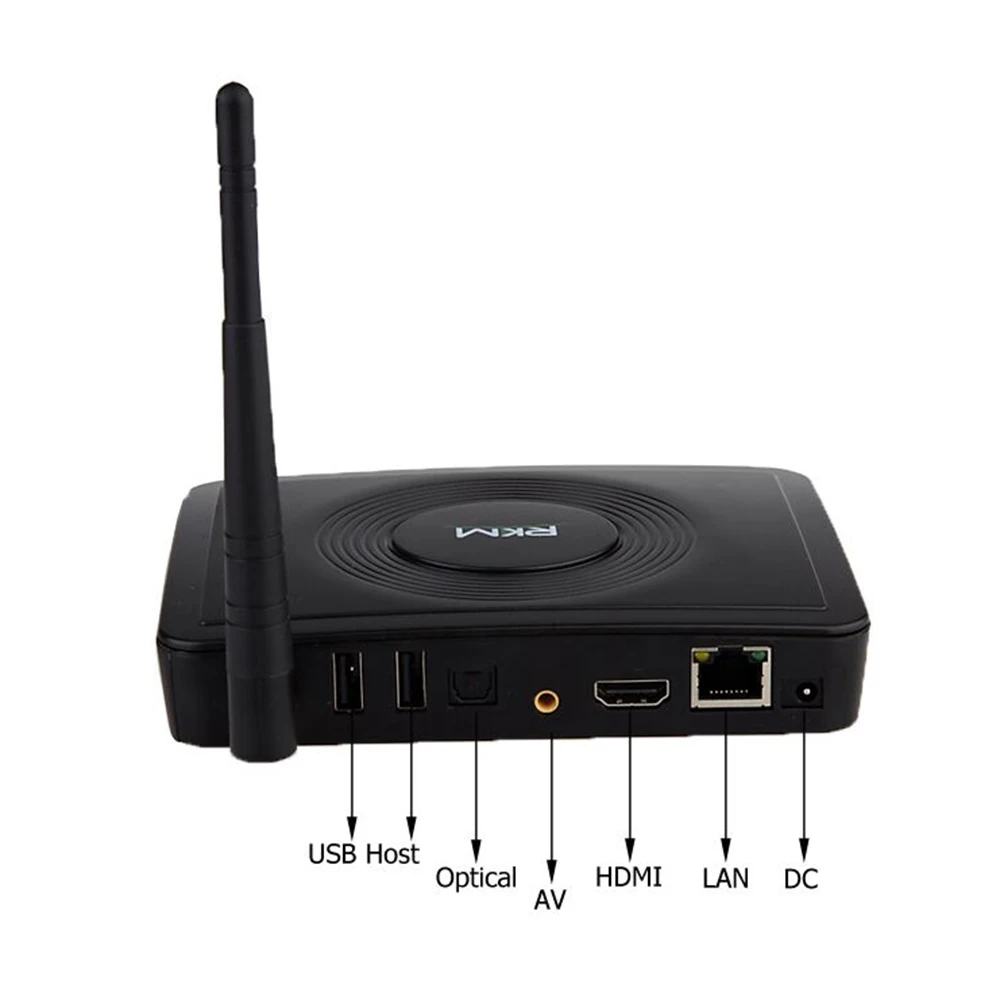 RKM MK22 Android 7 1 ТВ приставка Amlogic S912 Восьмиядерный 64 бит 4K 2 Гб ОЗУ 16 ПЗУ