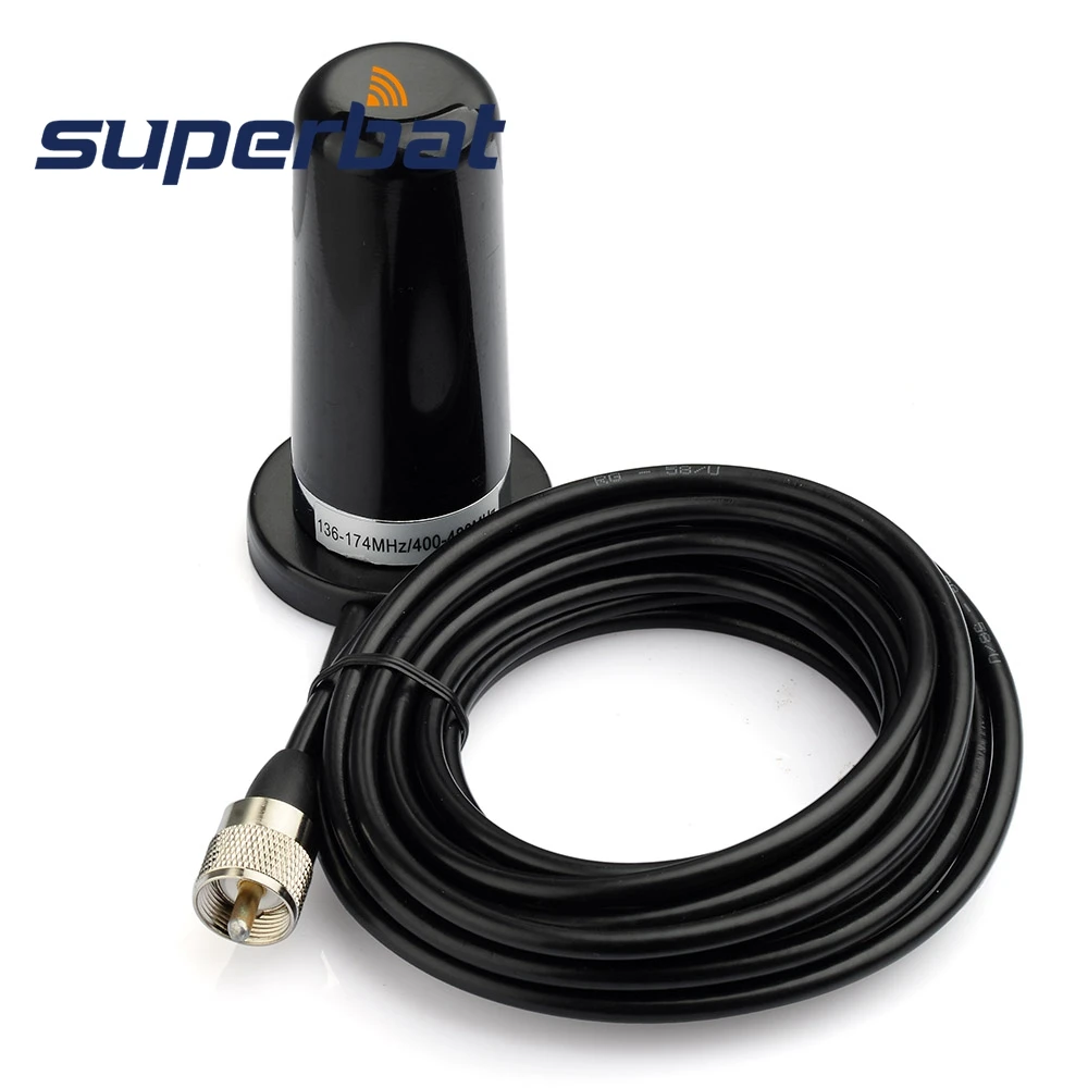 Автомобильная радиоантенна Superbat VHF/UHF двухдиапазонное переговорное устройство
