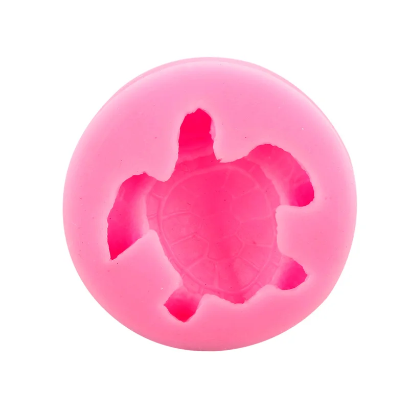 Лидер продаж силиконовая форма для украшения торта морской черепахи помадка 3D