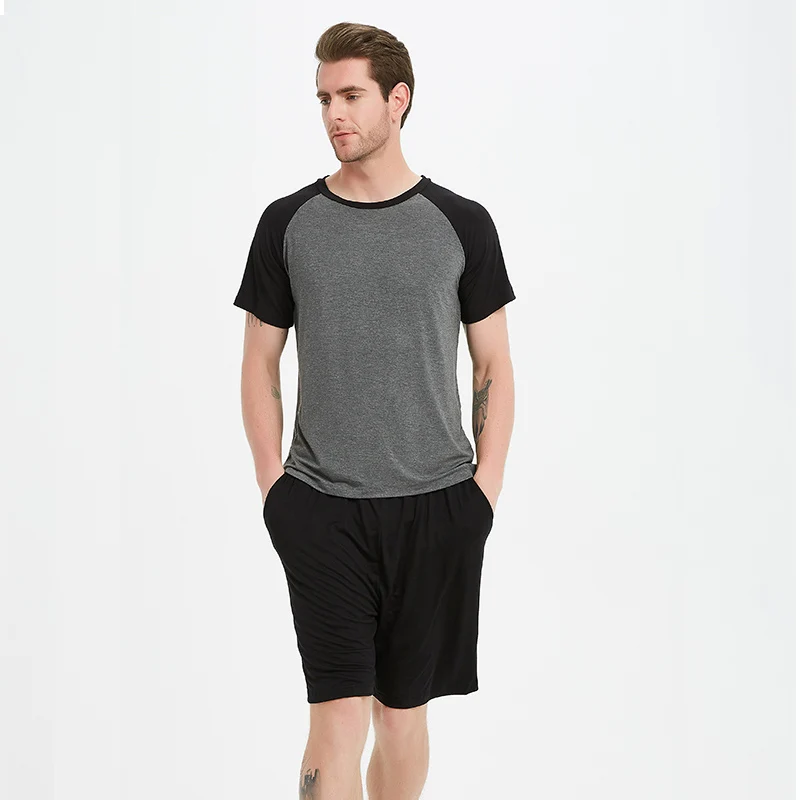 2021   Sexy Male Pajamas Men Pajama Shorts Pijama Hombre 8159