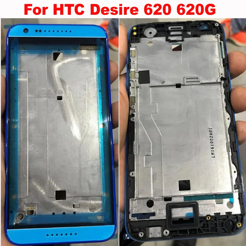 LTPro Высококачественная передняя рамка средняя Корпус для HTC Desire 620 620G запасные