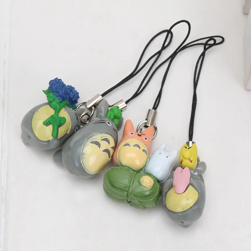 12 шт. Хаяо миядзяки С героями из мультфильма Мой сосед Totoro Ponyo ремешок подвесная