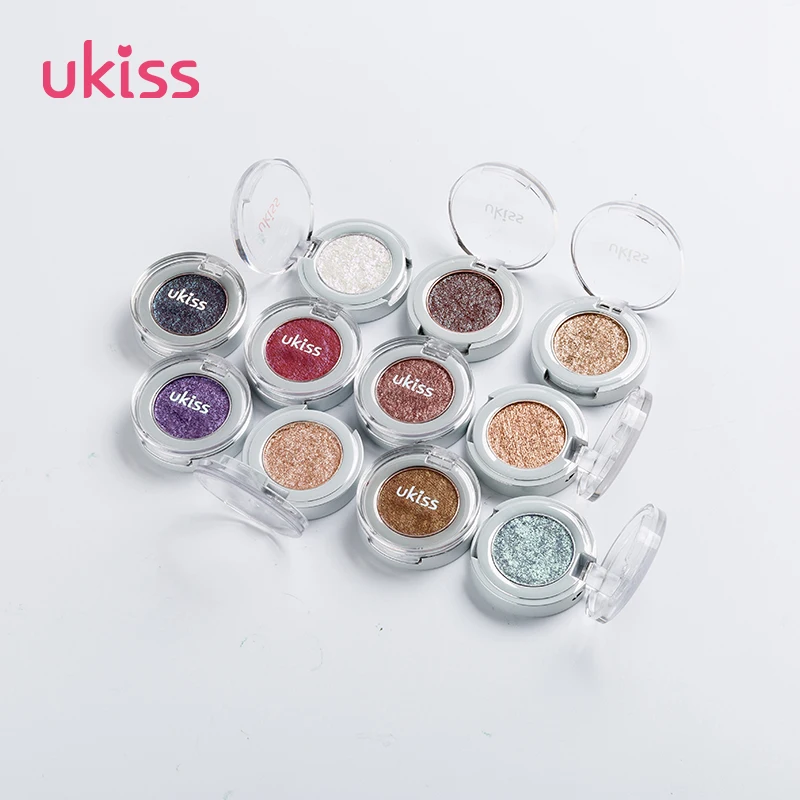 UKISS 1Pcs Women Long-lasting Glitter Eyeshadow Makeup for Girls Matte Eye Shadow Sombra Oogschaduw Easy to Wear |