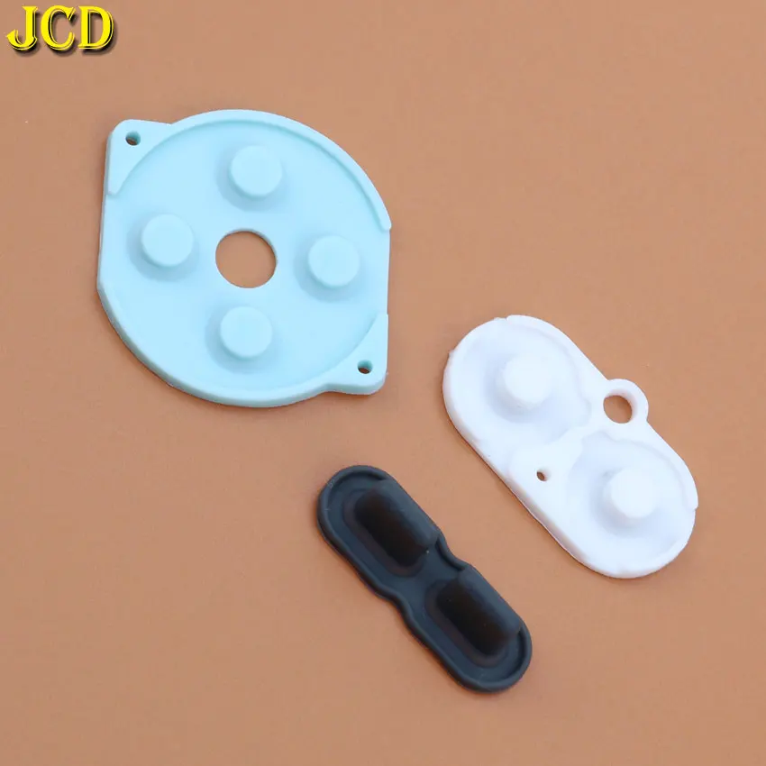 JCD 1 комплект резиновый проводящий A-B D-pad для Nintendo Gameboy Pocket for GBP силиконовая