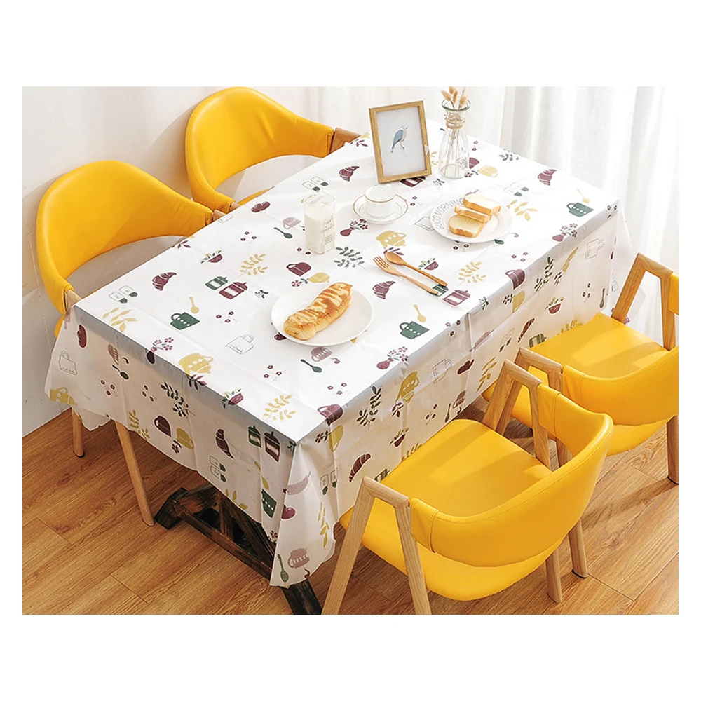 Пасторальная скатерть водонепроницаемая и маслостойкая анти скальдинг из ПВХ