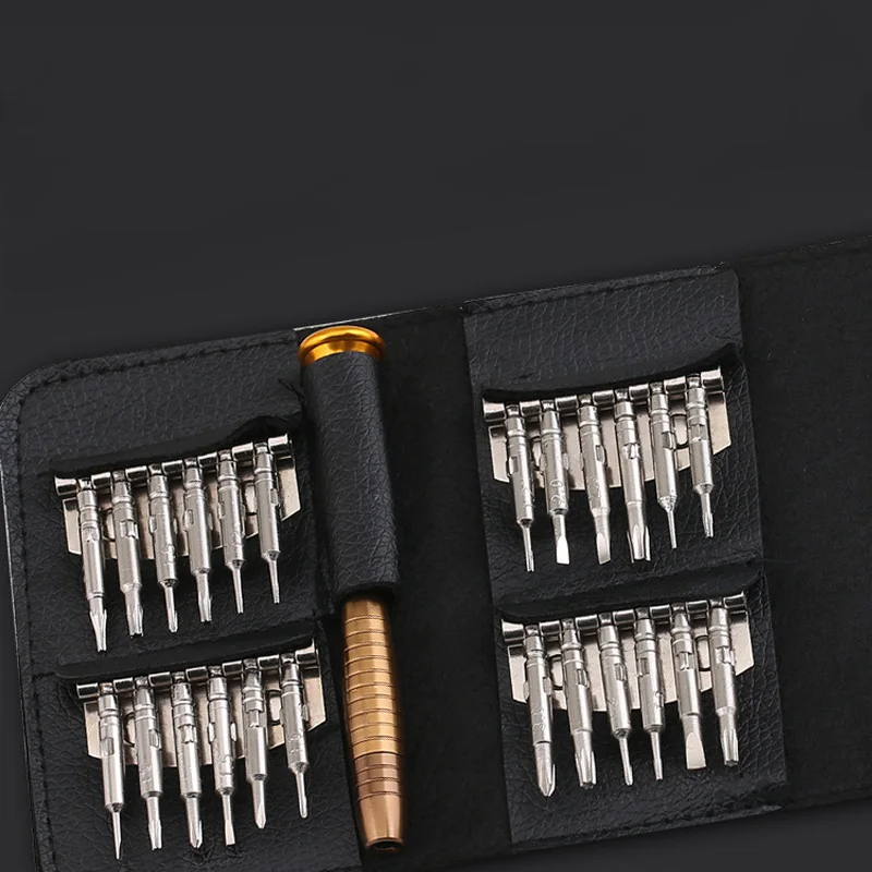 25pcs Screwdriver Mini Repair Precision Tool Kit Set Portable For Eyeglasses Laptop Watch WIF66 | Мобильные телефоны и