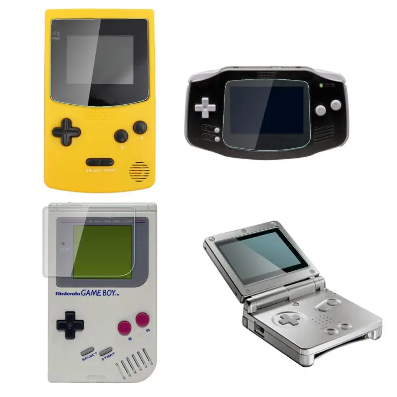 Пластиковая прозрачная защитная крышка объектива для экрана GBP для GB GBA GBC GBA SP защитная пленка F42D