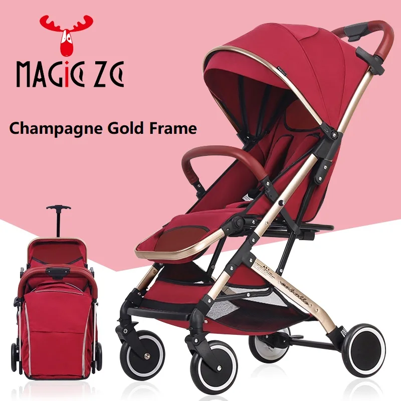 Детская коляска 2 в 1 poussette kinderwagen детская Ультралегкая складная может сидеть