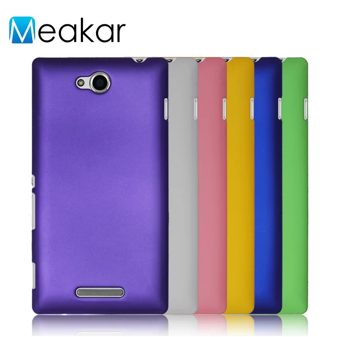 Матовый пластиковый чехол 5 0 дюйма для Sony Xperia C2305 C Dual S39H накладка телефона|case for sony