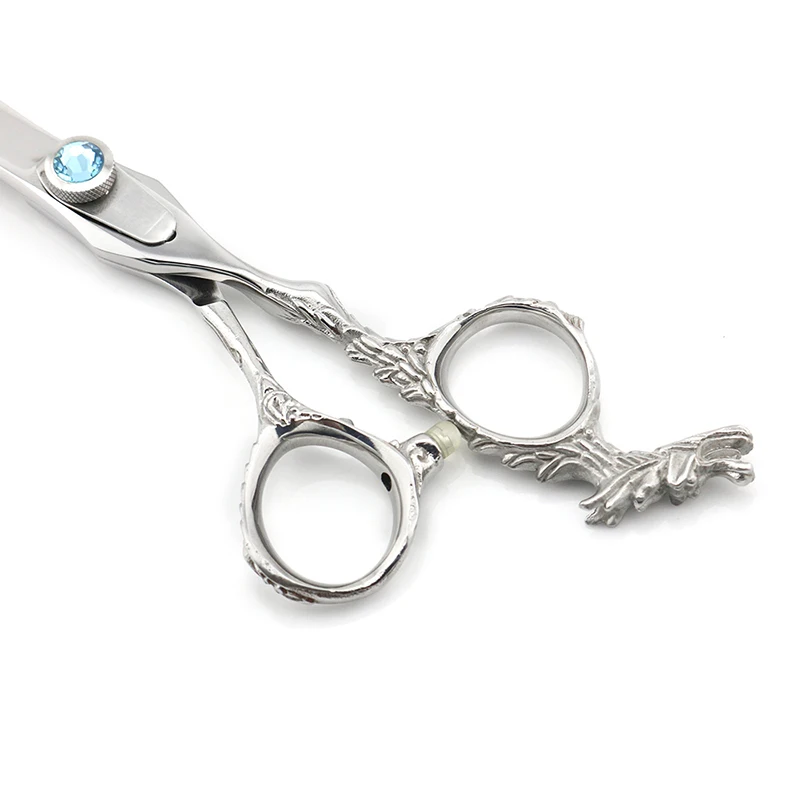 Профессиональные Парикмахерские ножницы 6 дюймов настоящие японские 440C с ручкой