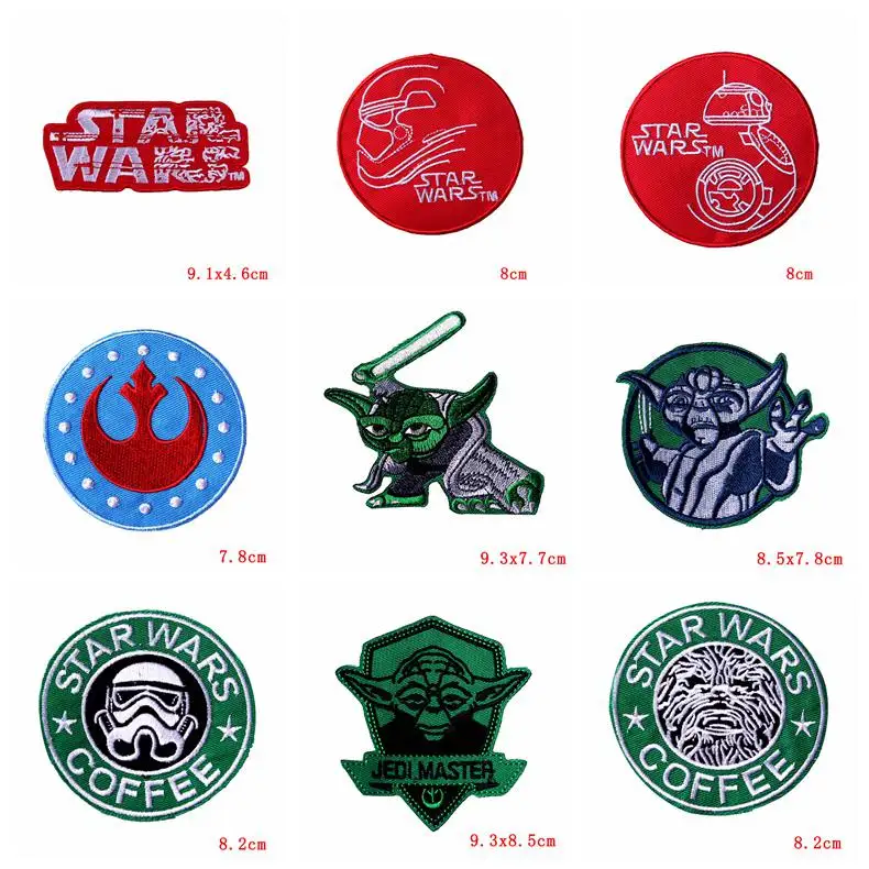 Prajna DIY нашивки Звездные войны железные нашивки на одежду вышитые нашивки на одежду значки аппликаций на одежду аксессуары