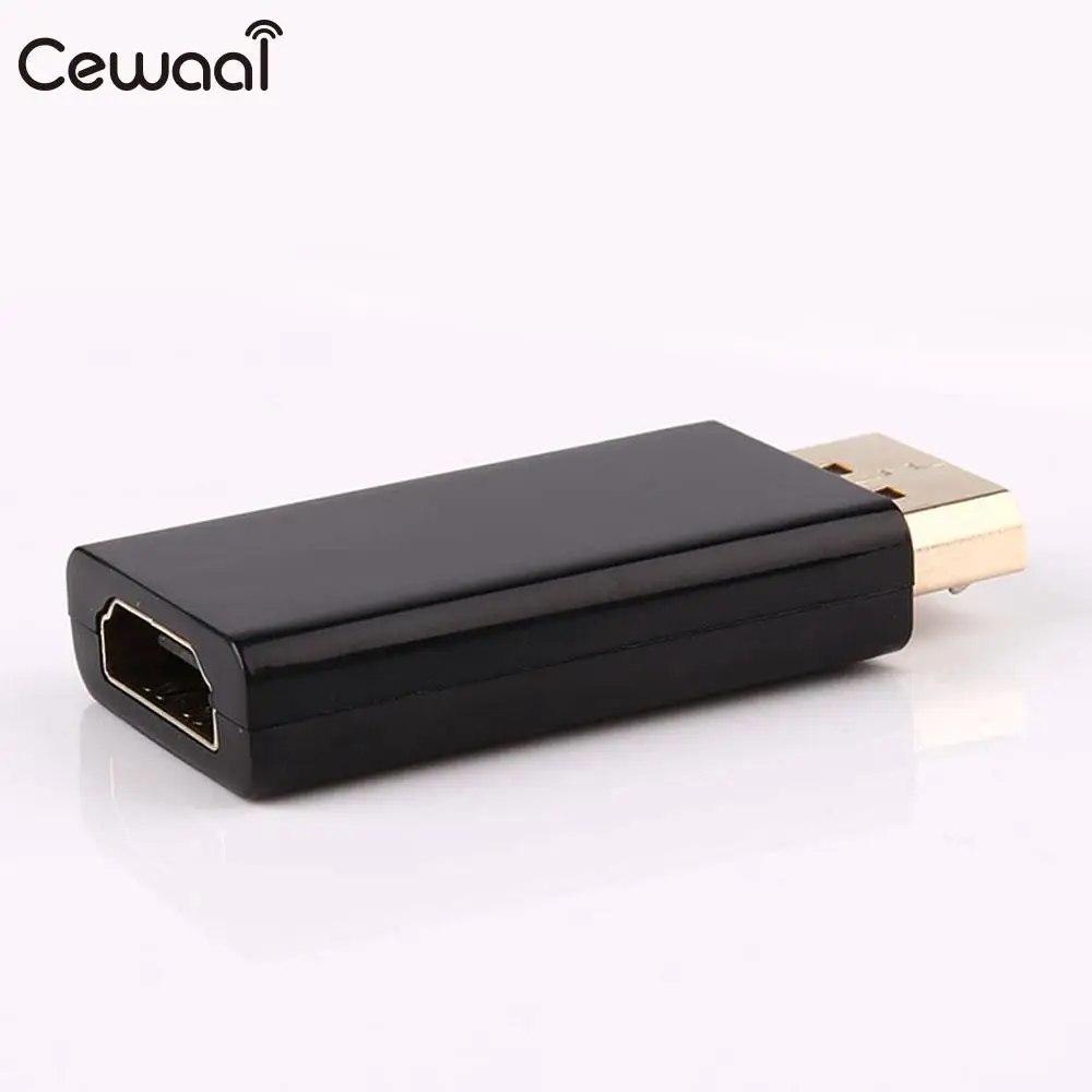 Адаптер дисплея порт к HDMI черный штекер и игрушечный преобразователь женскому