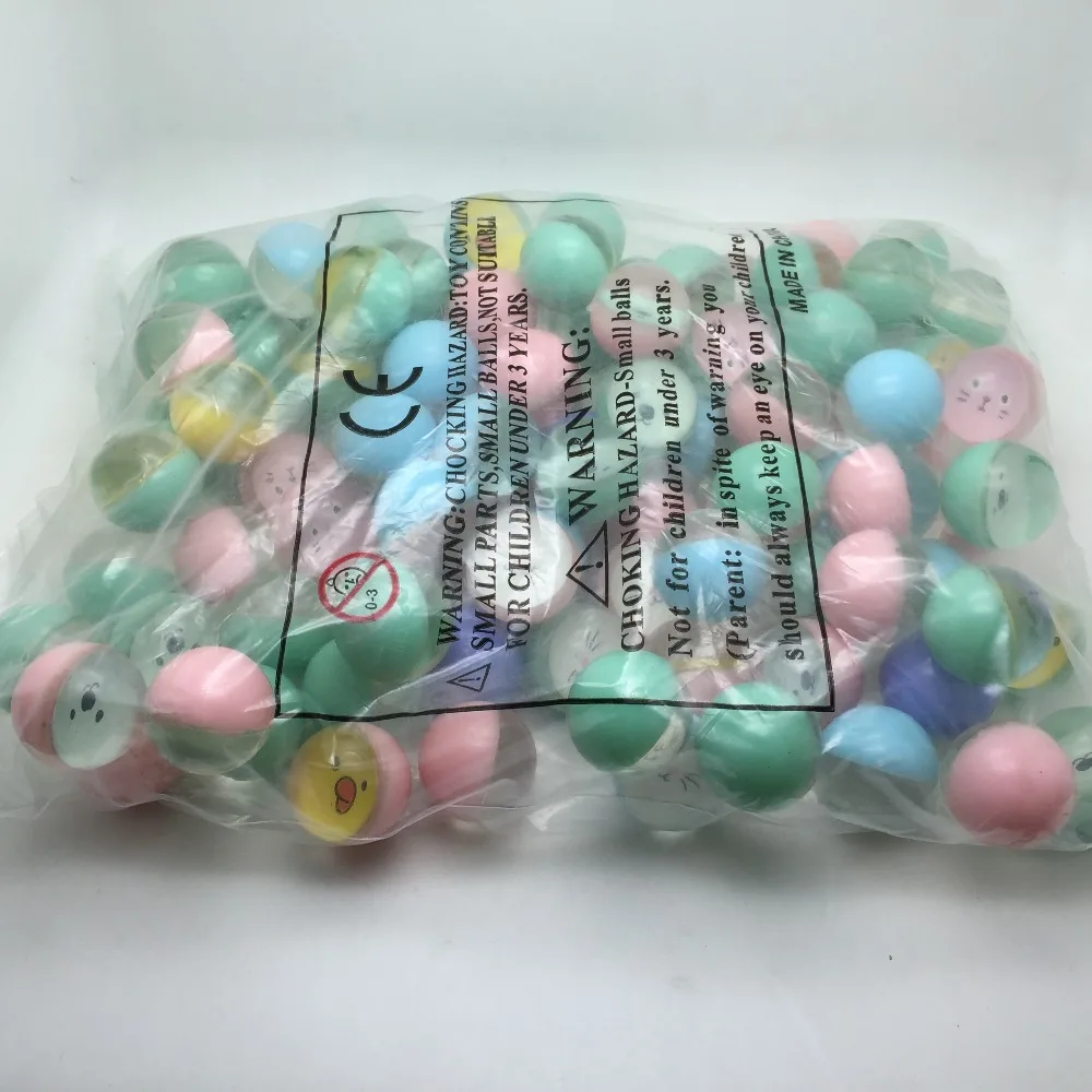 10 шт./компл. упргугий мяч с карманом для карт из Цветной резиновые детские