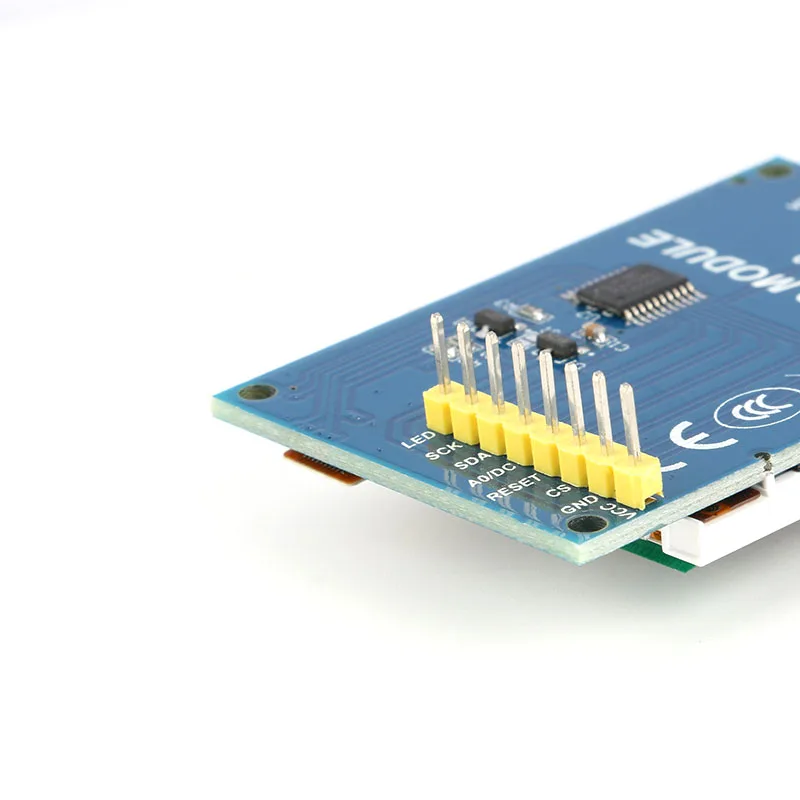 Последовательный ЖК дисплей 1 6 дюйма SPI TFT экран модуля 130*130 SSD1283 видимый под
