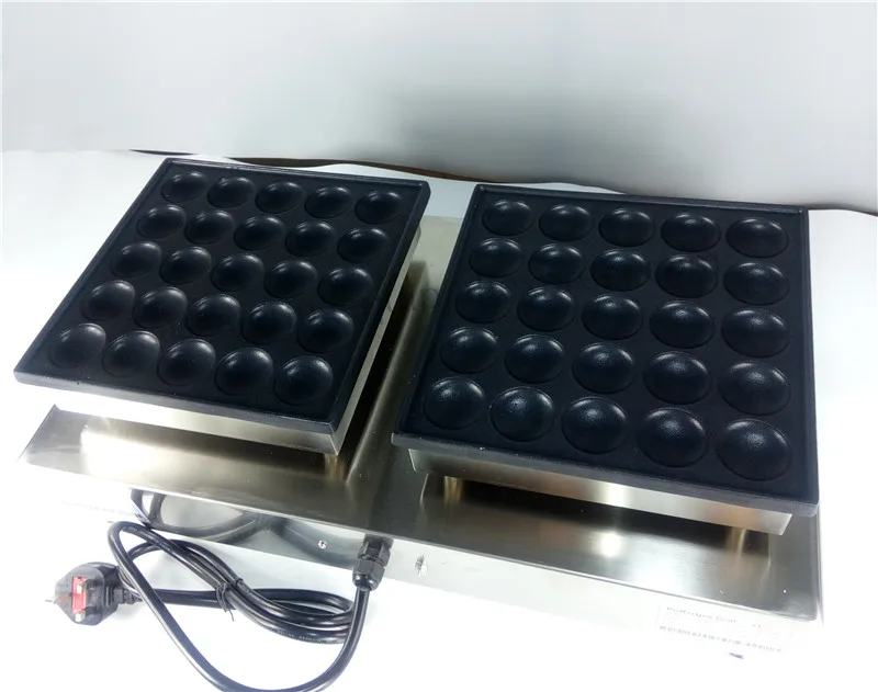 Двойная сковородка машина для приготовления небольших блинов вафель с