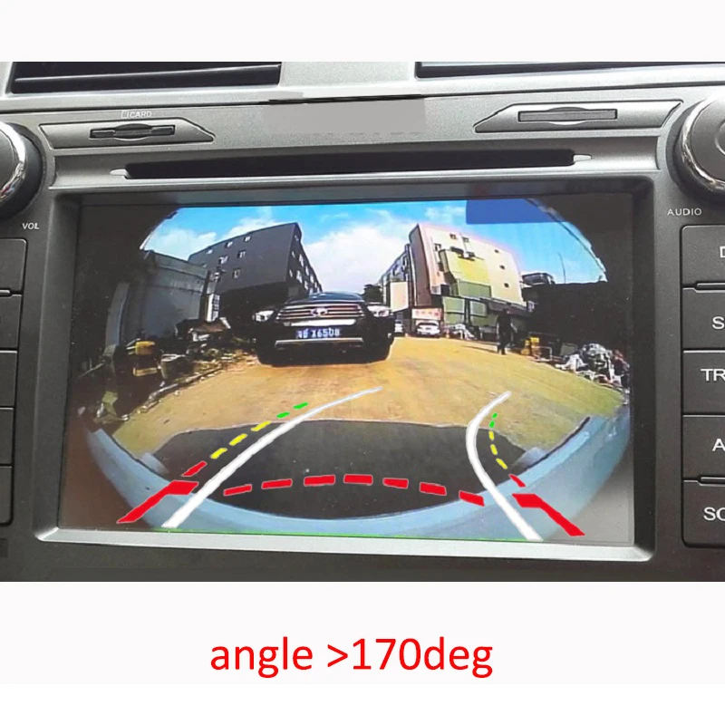 Dynamic Track 180deg 180deg Автомобильная камера заднего вида для Subaru Forester 2008-2012/Outback 2009-2011/Impreza(sedan) 09-11 Dynamic Track back cam - Название цвета: Dynamic Track 180deg
