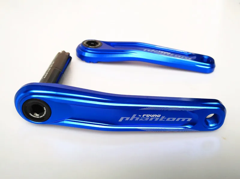 Синий Fovno GXP Кривошип наборы горный велосипед Кривошип для GXP Chainring - Цвет: Синий