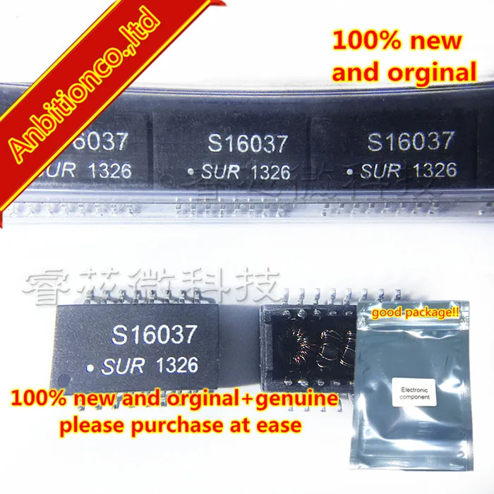 

10pcs 100% new and orginal S16037G S16037 SOP16 in stock