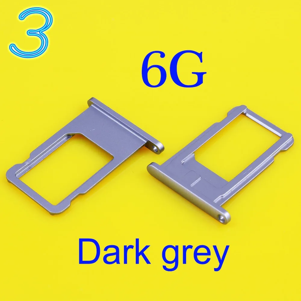 Новый лоток для Sim карты JCD Apple Iphone 6 Plus 5 дюйма серебристый/серый/Золотой держатель
