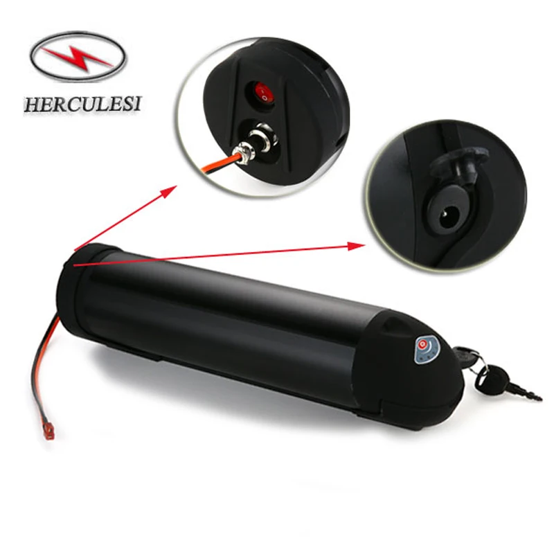 48V 500W Bafang Ebike Battery 17.5Ah Bottle Li Ion Pack For Electric Bike with 2A Charger | Спорт и развлечения