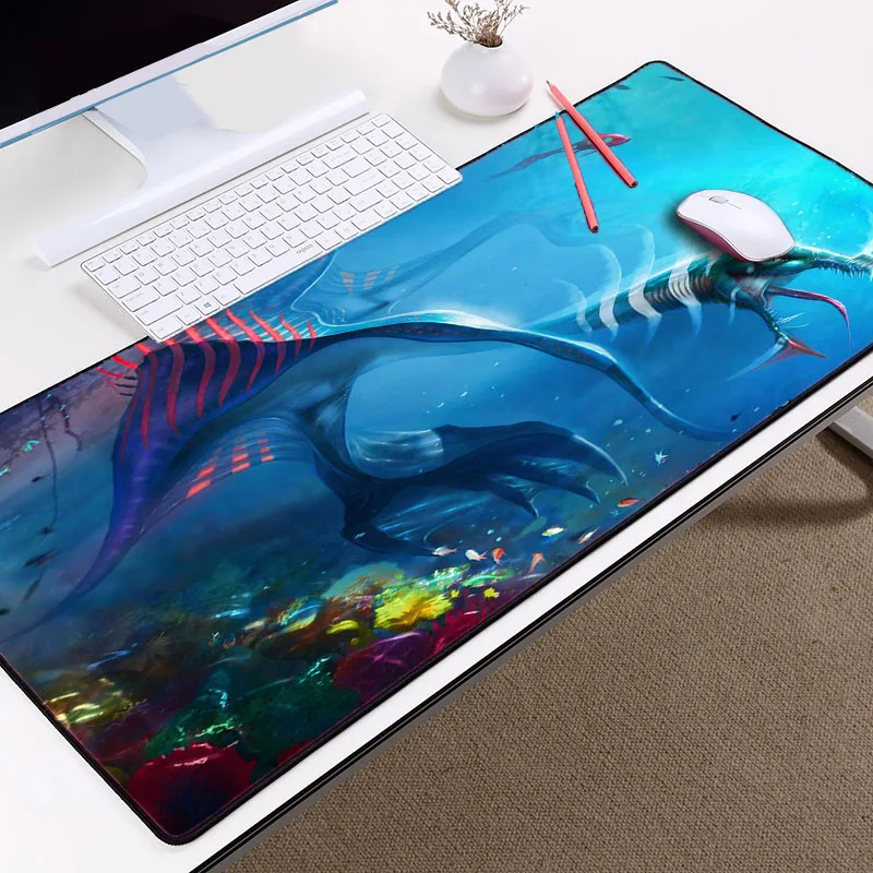 Congsipad Cthulhu Монстр шаблон крутой коврик для мыши для любителей Cthulhu большой ПК компьютер ноутбук клавиатура Настольный коврик инопланетянин игра мышь - Цвет: 400X900X2MM