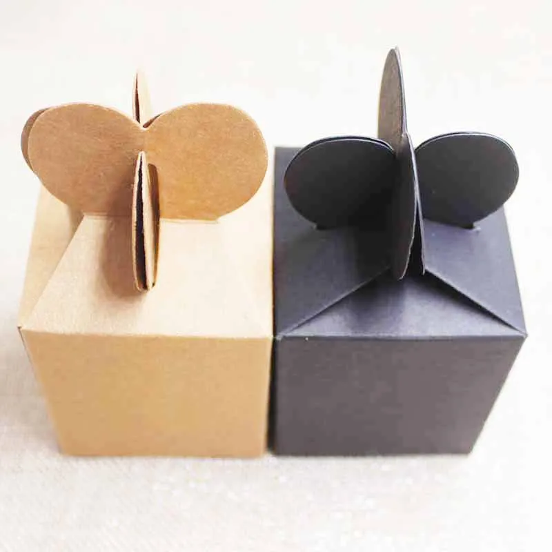 Feiluan50pcs держатель для бумаги коробка подарок дисплей и упаковка пустой DIY