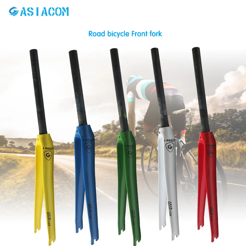 Новейший легкий дорожный велосипед ASIACOM 5 цветов вилка из углеродного волокна