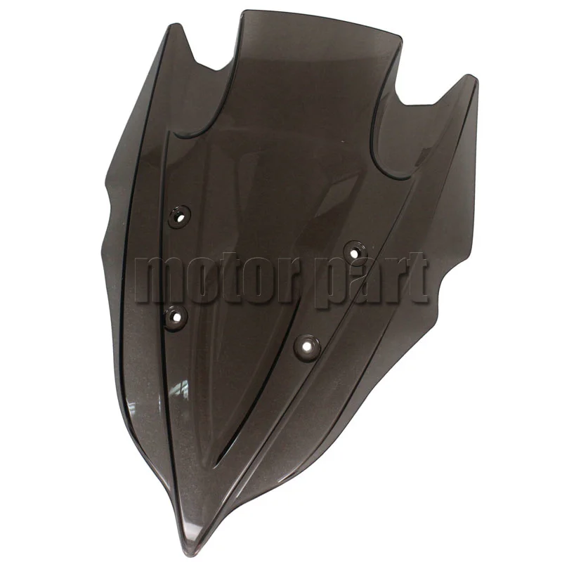 Мотоцикл лобовое стекло для Kawasaki z300 z250 2013- Z 300 250 Double Bubble ветрового стекла дым 13 14 15