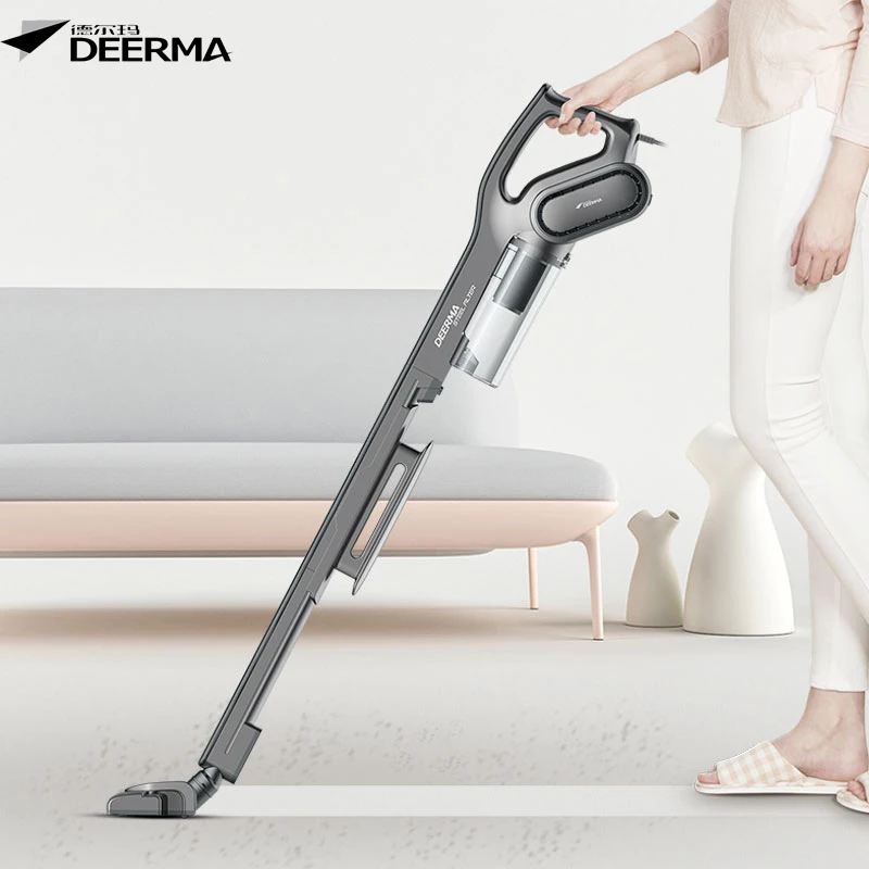 DEERMA ручные пылесосы для автомобиля бытовой прочность пылесборника домашний