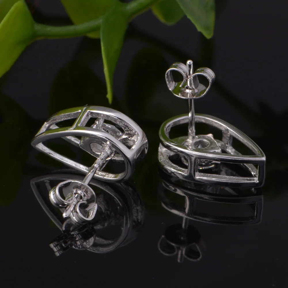 Новые изысканные серьги/ожерелье с платиновым покрытием серия в форме капли