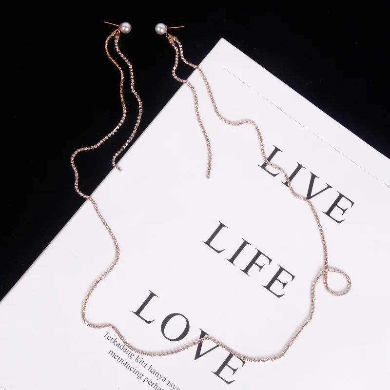 Женские серьги-подвески в японском и южнокорейском стиле | Украшения аксессуары