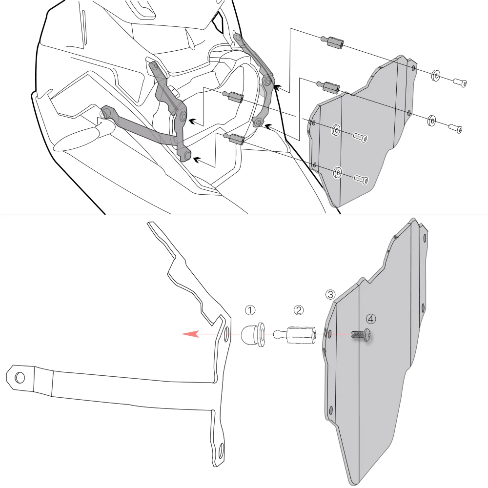 

For High Quality Motorcycle Headlight Head light Grill Guard Cover Protector For BMW R1200GS 2013 -2016 Adventure R1200 GS R