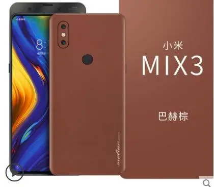 Чехол для xiaomi mi x 3, роскошный тонкий чехол из натуральной кожи с защитой от царапин и отпечатков пальцев, чехол для xiaomi mi x3