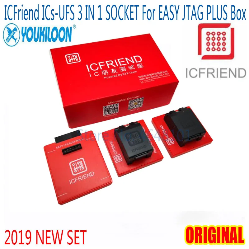 Новый оригинальный UFS BGA 3 в 1 разъем адаптера ICFriend ICs-UFS поддержка BGA254 BGA153 BGA9 с