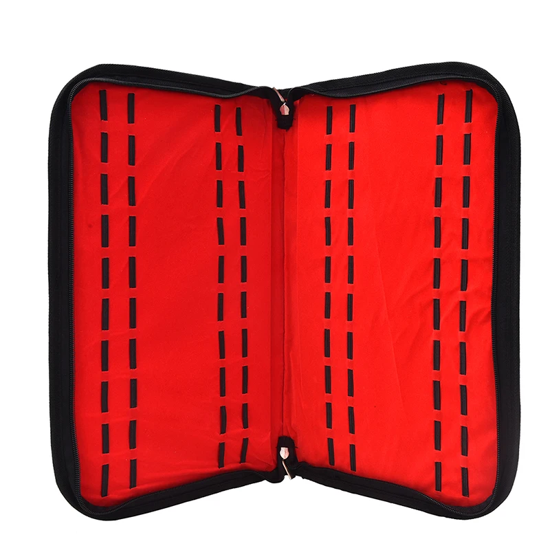 

20 Slots/Grids Watch Case with Zipper Velvet Wristwatch Display Storage Box