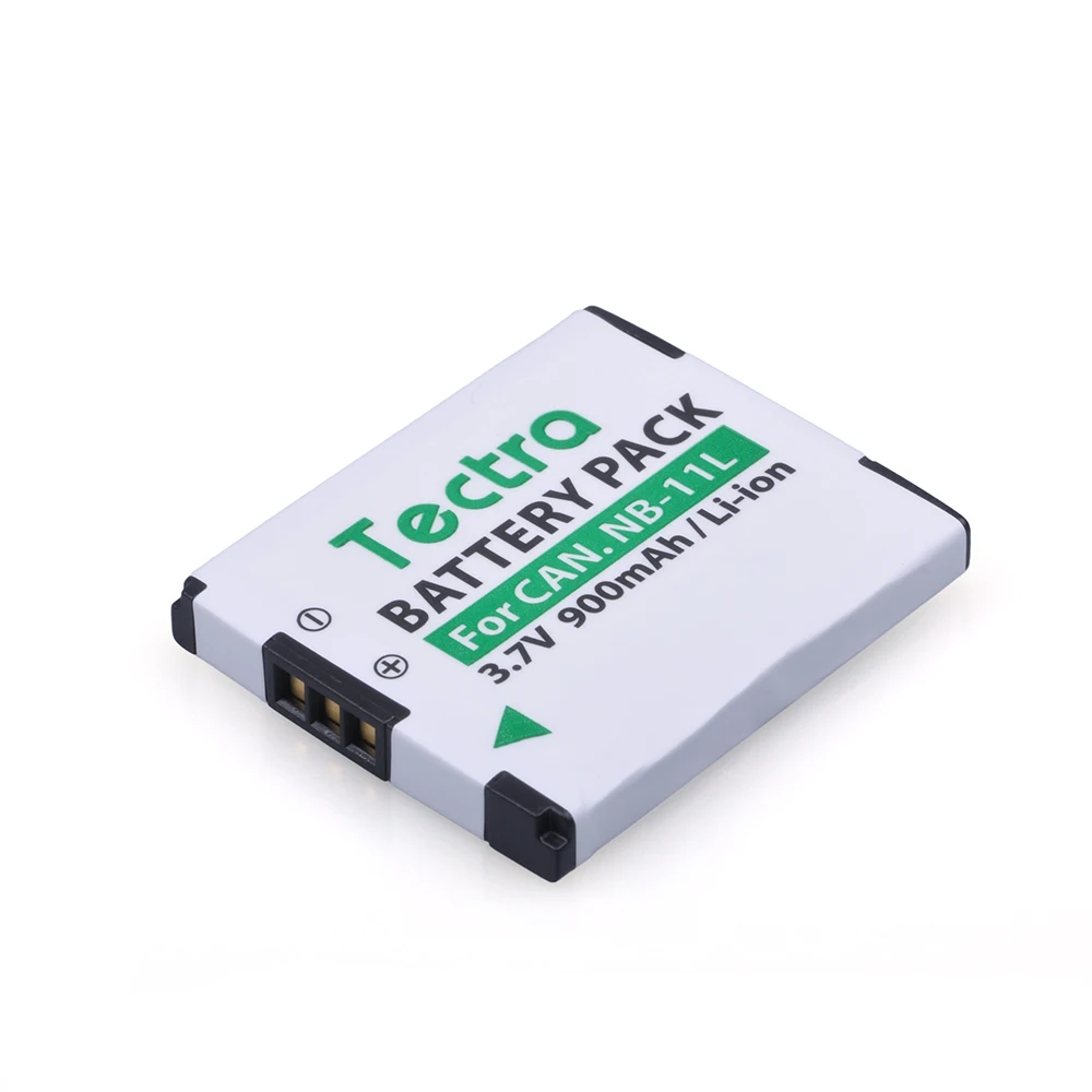 Tectra 3 шт. NB 11L батарея + USB двойное зарядное устройство для Canon PowerShot A2300 IS A2600 A4000 ELPH 110