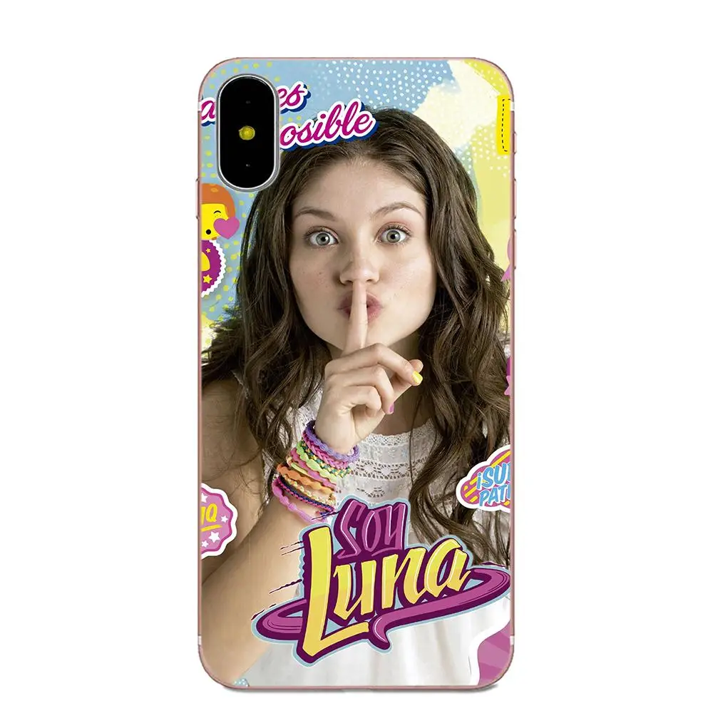 Мягкий Силиконовый ТПУ Прозрачный Новый Модный соевый Luna для Apple iPhone 4 4S 5 5C 5S SE 6 6S 7
