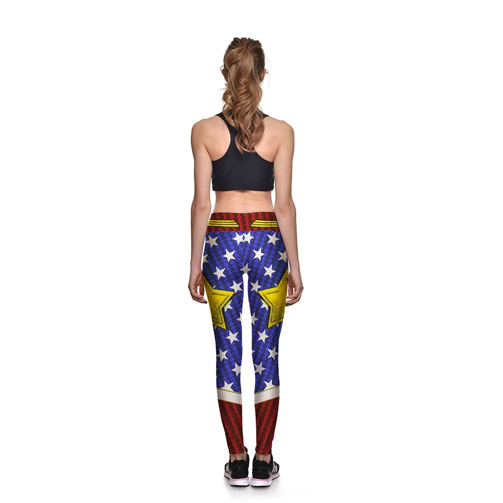 Леггинсы женские для фитнеса, модные пикантные повседневные штаны в американском стиле, подходят для большинства размеров от AliExpress WW