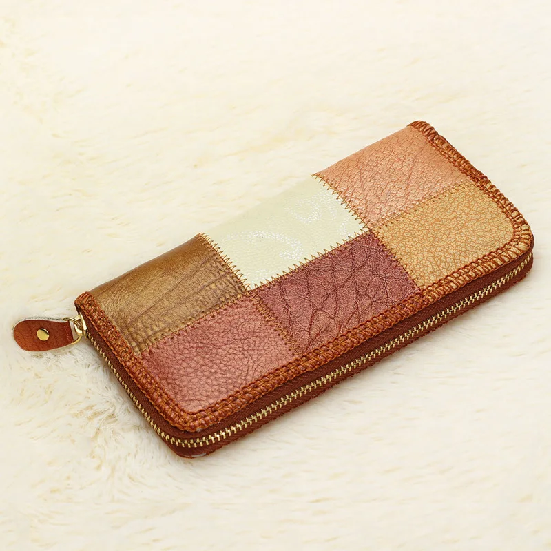 Женские кошельки фирменный дизайн высокое качество Винтажный кожаный женский