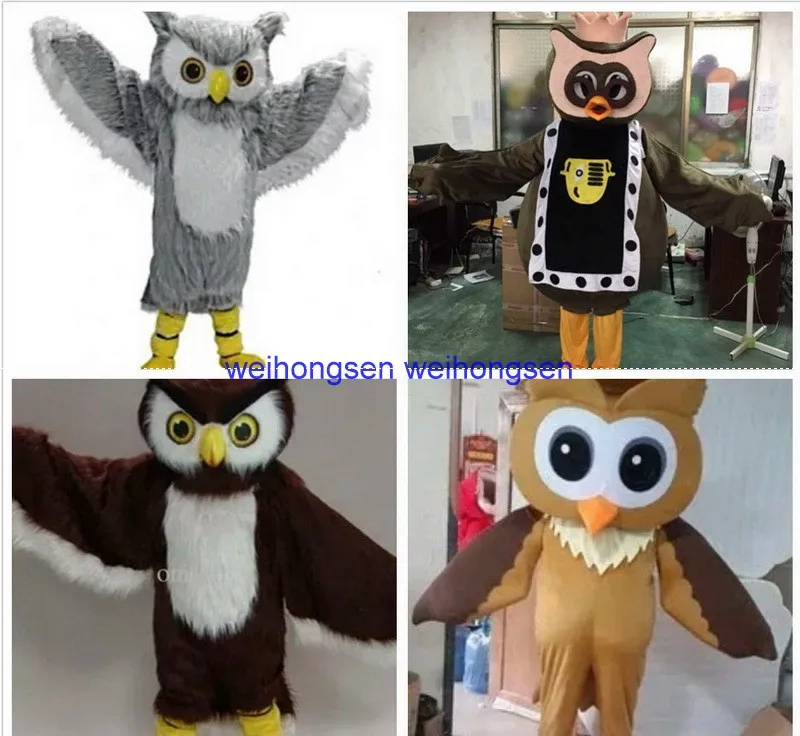 Материал EVA шлем Сова талисман костюмы унисекс мультфильм одежда косплей Орел
