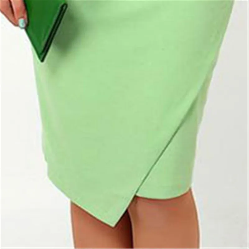 

newest fashion, professional white collar,tight, V collar, tight fitting quality, candy colored dress fit lady office