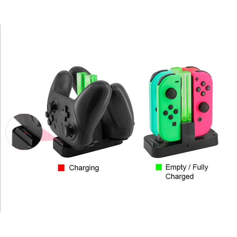

Switch colorful charging base Stand Station For Nintendo Switch Joy-Con handle and Pro Controller Gamepad Charger