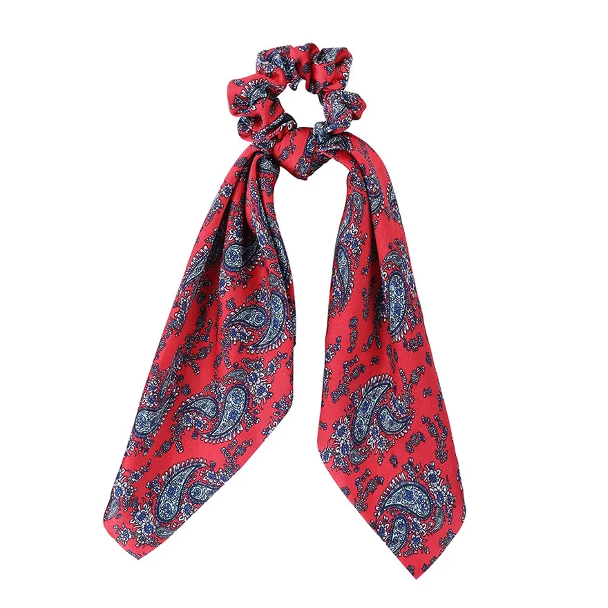 Новинка 2019 года. Оригинальные резинки для волос с принтом. Эластичные волос.