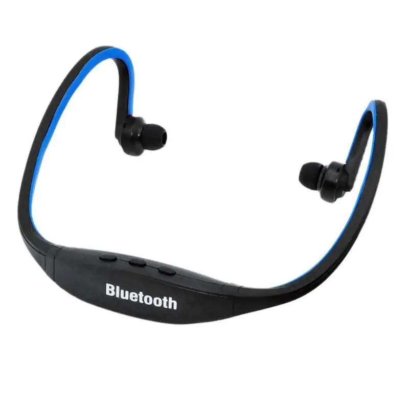 Синий S3 Спорт Bluetooth беспроводная гарнитура стерео наушники Handfree Mic - Цвет: Синий