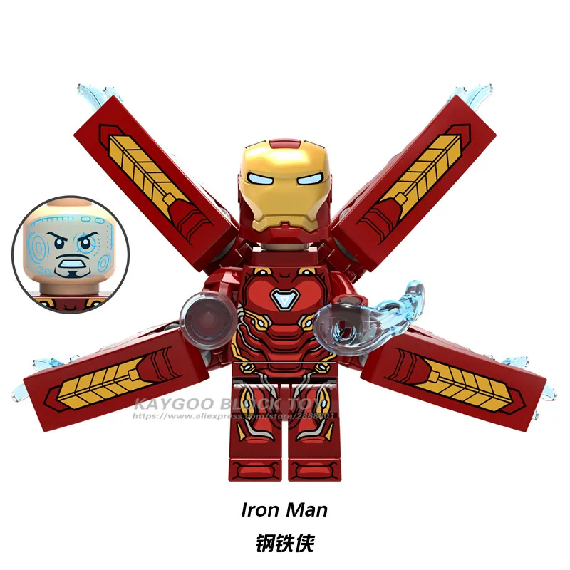 LEGOEDAvengers Marvel: Бесконечная война Железный человек танос Тор Черная пантера Сокол