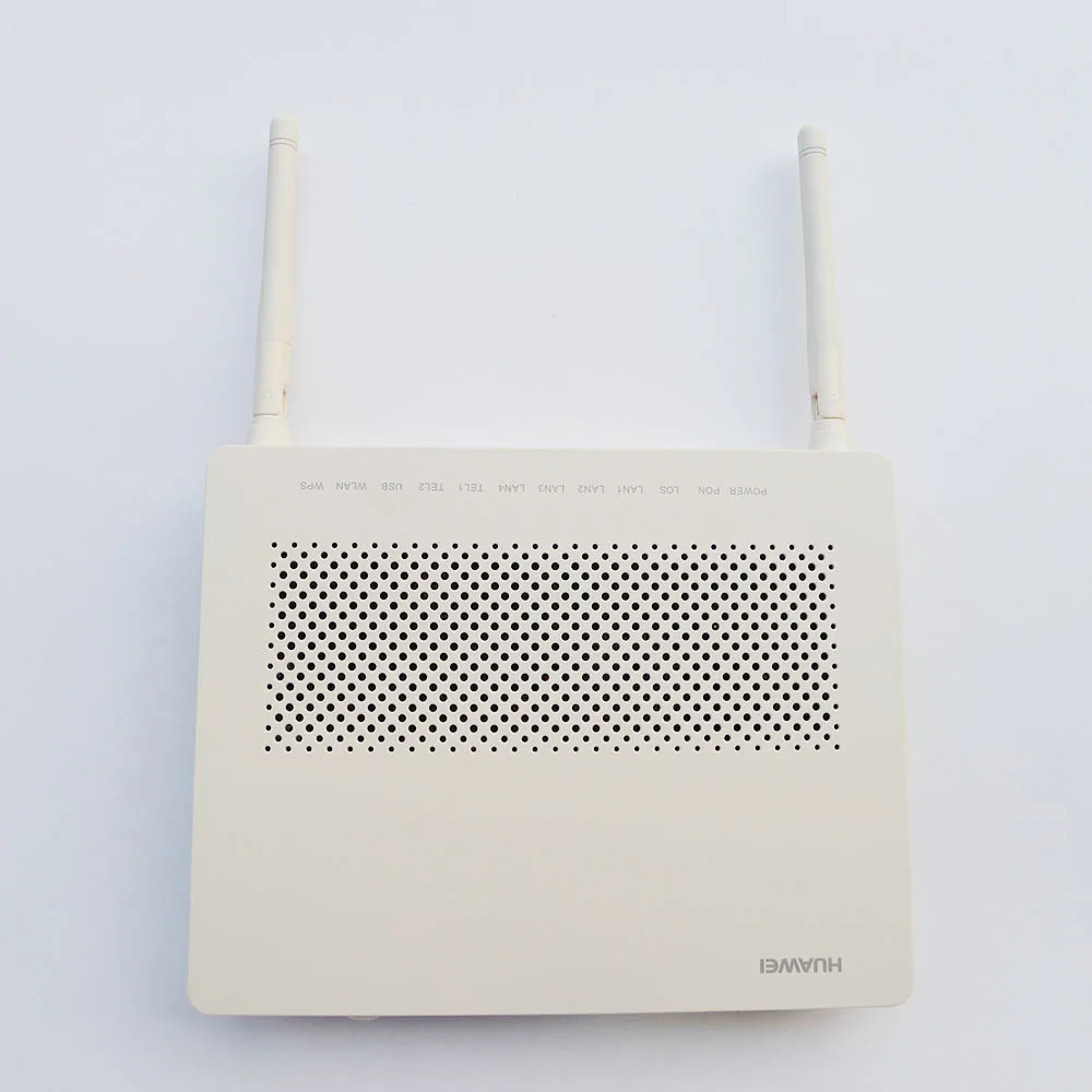 Бывший в употреблении 90% Новый беспроводной терминал Gpon HG8245H класс C + ONU 4 GE LAN и 2