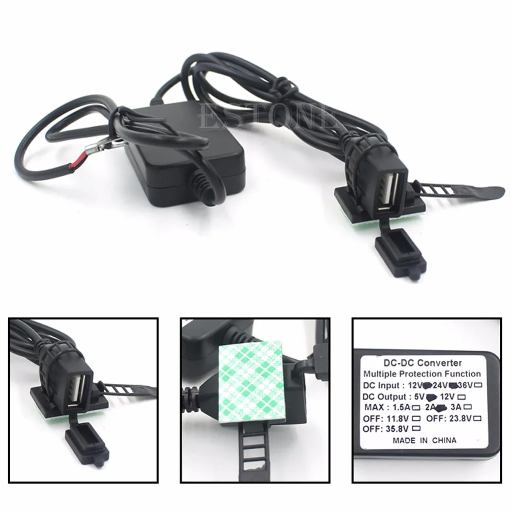 Автомобильный Стайлинг USB Powerport 12 в 2 1 а двойное зарядное устройство для