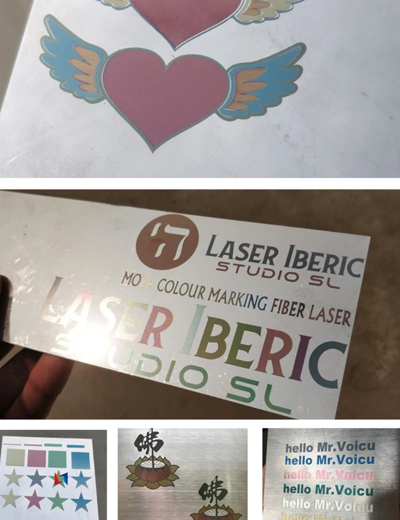 Mopa лазерная маркировочная машина 30 Вт jpt источник для цветной печати на