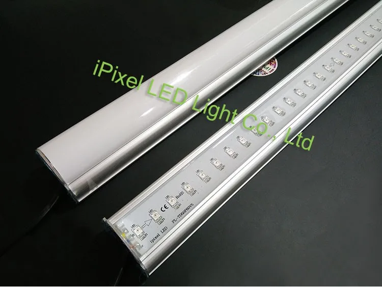 Dc5v 60 пикс./м smd 5050 алюминий ограждение трубки led rgb 120 пикселей/2 М