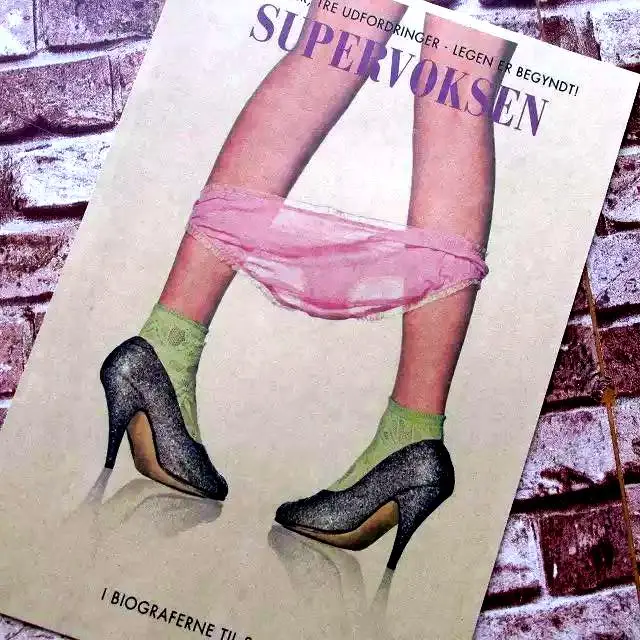Supervoksen Christina Rosendahl Rebekka Sofie Claudia Denmark Retro poster decorative Posters bar Home Decor wall sticker gifts | Дом и сад